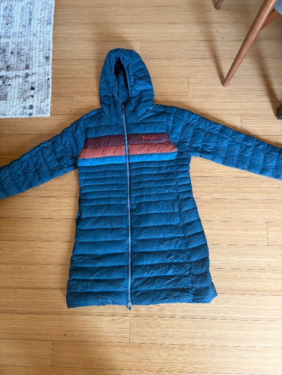 cotopaxi Jackets & Blazers - Parka: Cotopaxi Fuego Women’s Down Hooded Jacket Women’s Medium, Turquoise